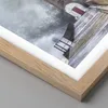 Gerahmtes Poster - Rahmen in heller Eiche - Laterne Meer Produktbild-Vorschau 2