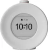 A white digital alarm clock with a screen displaying the time. Anteprima dell’immagine prodotto