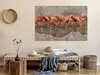 Italienischer Leinwand Leinwandbild - Flamingo Lake (1 Produktbild-Vorschau 2