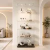 INONEFT Glazen displaykast, staande vitrine met Productafbeelding-voorbeeld 1