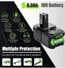 Batteria di ricambio, batteria al litio da 6,0 Ah, 18 V  Anteprima dell’immagine prodotto 5