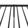 Bettgestell mit Kopfteil Metall Schwarz 80x200 cm Produktbild-Vorschau 7