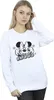 Disney - "Mood" Sweatshirt für Damen BI28561 (M) (Weiß) Produktbild-Vorschau 2