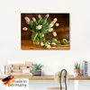 ARTland Glasbild Tulpen in Glasvase Größe: 60x30 cm Produktbild-Vorschau 5