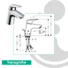 Hansgrohe Logis umývadlová batéria 70 bez odtokovej Náhľad obrázku produktu 4