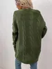 ASKSA Damen Langarm Strickjacke Mittellange Elegant Mantel Produktbild-Vorschau 6