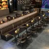 Interior of a modern cafe or restaurant with plush seating and tables. Produktbild-Vorschau