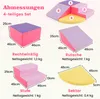 COSTWAY 4 PIÈCES. Cubes en mousse, briques géantes, briques Voir les images du produit 3