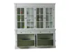 Amaretta Armoire vitrine 4 portes, vieux blanc, vintage Voir les images du produit 7