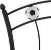vidaXL Jednolôžková posteľ s futbalovým dizajnom čierna Náhľad obrázku produktu 4