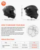 Casque intégral SucceBuy, taille XL, casque de moto avec Voir les images du produit 2