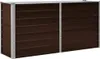 A brown and silver garden raised bed. Produktbild-Vorschau