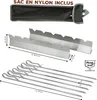 bremermann Lot de 6 piques à barbecue avec 2 supports, Voir les images du produit 7