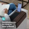 Tuko Sofatablett Armlehne Flexibel Bambus mit Produktbild-Vorschau 3