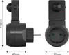 Bewegungsmelder Zwischenstecker mit Schalter 120° 9m LED Produktbild-Vorschau 6