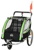 HOMCOM 2-in-1 kinderfietsaanhanger, fietsaanhanger met Productafbeelding-voorbeeld 1