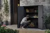 Keter Kunststoff Gartenschrank Signature Walnuss Alto 140 x Produktbild-Vorschau 14