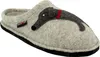 Haflinger Damen Hausschuh Pantoffel Wolle Flair Dackel Produktbild-Vorschau 4