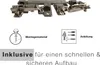 HAJDUK-MÖBEL Lowboard Hängend Hochglanz Weiß 90x35x40 cm TV Produktbild-Vorschau 8
