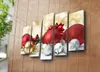 Wallity, 5PATNOEL- CST1208, Bunt, Leinwandbilder, 105 x 70 Produktbild-Vorschau 3