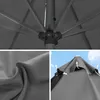 paramondo interpara Sonnenschirm, 3,5 m, rund, grau, Produktbild-Vorschau 6