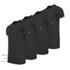 Cappuccino Italia 4-Pack T-shirt  Schwarz - Große L Produktbild-Vorschau 2