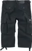 Black Premium by EMP Herren schwarze dreiviertel Cargohose Produktbild-Vorschau 2