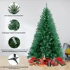 Jayseuw 120cm umelý vianočný stromček s 220 špičkami PVC, Náhľad obrázku produktu 4