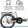 Zündapp ZF40 20 Zoll Klapprad Klappfahrrad Faltrad StVZO Produktbild-Vorschau 4