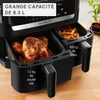 Friteuse sans huile 8.3l - Moulinex - EZ901N20 - easy fry Voir les images du produit 3