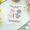 Mr. & Mrs. Panda Postkarte Krankenpflegehelfer Leidenschaft Produktbild-Vorschau 2