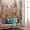 Vlies Fototapete - Tall Grasses - Brown 100x70 cm Produktbild-Vorschau 2