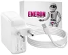 A white power adapter and USB-C cable are displayed next to a product box with a robot graphic and brand logo. Produktbild-Vorschau