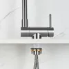 AICA Wasserhahn Faltbare 360° Drehbare Silber Küchenarmatur Produktbild-Vorschau 8
