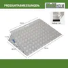 TRUTZHOLM Türschwellenrampe ca. 10 cm Höhe 60 cm Traglast Produktbild-Vorschau 2