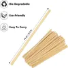 Kaffeerührstäbchen, 200 Stück Holz Rührstäbchen 14 cm Lange Produktbild-Vorschau 2