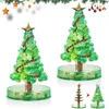 2X Albero di Natale di cristallo magico in crescita, mini Anteprima dell’immagine prodotto 1