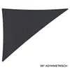 SHADOW COMFORT 4 x 4 x 5,7 m Tenda triangolare Carbon Black Anteprima dell’immagine prodotto 5