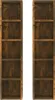 vidaXL CD-Regale 2 Stk. Räuchereiche 21x16x93,5 cm Produktbild-Vorschau 12
