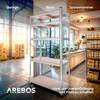 AREBOS regály pre veľké zaťaženie Skladovacie regály, Náhľad obrázku produktu 4