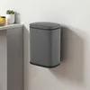 Relaxdays Kozmetický odpadkový kôš na montáž na stenu, 3 Náhľad obrázku produktu 2