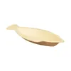 Teller, Palmblatt "pure" 24 cm x 11 cm x 2,5 cm "Fisch" Produktbild-Vorschau 4