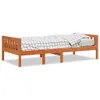 Kinderbett ohne Matratze Wachsbraun 80x200 cm Massivholz Produktbild-Vorschau 1