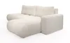 AX LIVING Ecksofa mit Schlaffunktion Beige – Hosio 288cm Produktbild-Vorschau 9