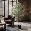 Ficus Benjamina Variegata, pianta artificiale da 185cm - Anteprima dell’immagine prodotto 3
