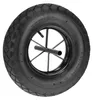 Roue de brouette Relaxdays, 4.80 4.00-8, pneumatique, Voir les images du produit 1