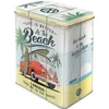 Nostalgic-Art - Boîte de rangement L - VW Bulli - Plage Voir les images du produit 1