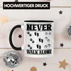 Trendation - Hund Pferd Reiter Tasse Geschenk Never Walk Produktbild-Vorschau 3