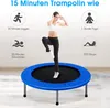 Trampolin aus Stahlrohr, Faltbares Kindertrampolin mit Produktbild-Vorschau 7