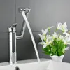 Einhandmischer 360° drehbar Wasserhahn Badarmatur Küche Produktbild-Vorschau 4
